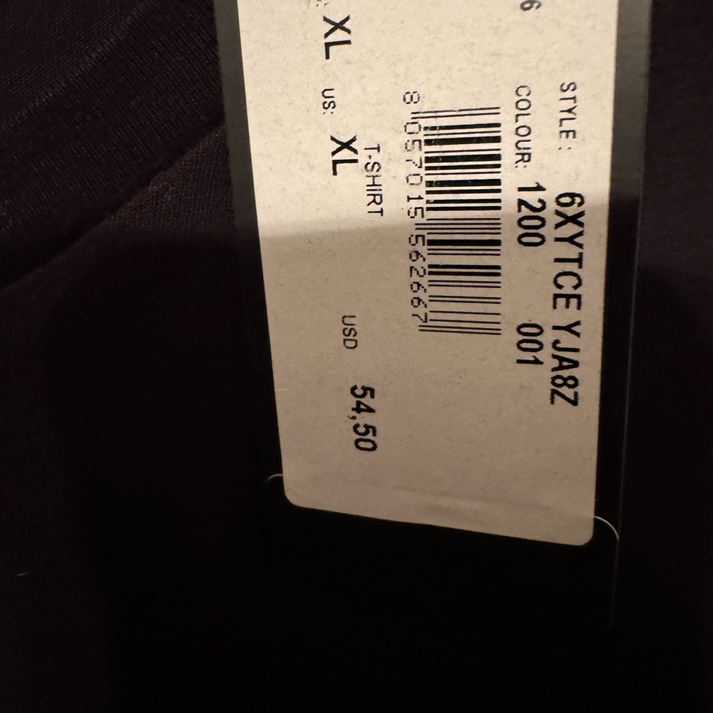 Armani Exchange Black T-Shirt for Women - Picture 2 of 5